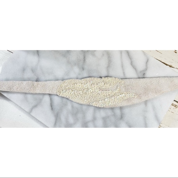 Christian Dior Vintage Hand Beaded & Sequin Intricate Belt - Picture 4 of 8